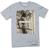 Girls Will Be Girls Shirt, Medusa with The Head of Perseus Tee, Feminist Shirt (Medium Grey)