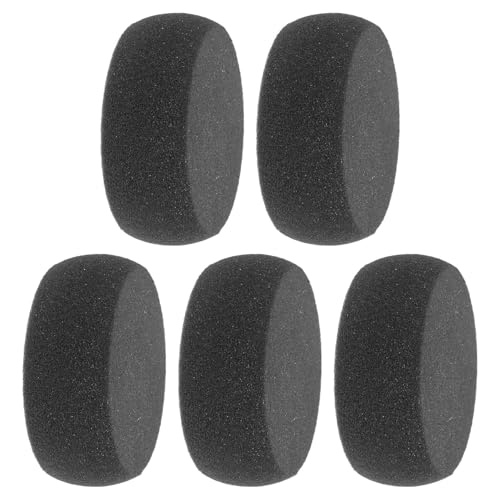 Gogogmee 5 Piezas Esponjas Redondas para Cerámica y Arcilla Absorbentes y Duraderas Aplicadores para Pintura Limpieza de Cerámica Manualidades y Pulido