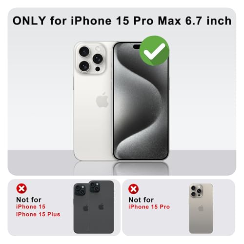 Coque pour iPhone 15 Pro Max fine antichoc rayures paillettes TPU - 2