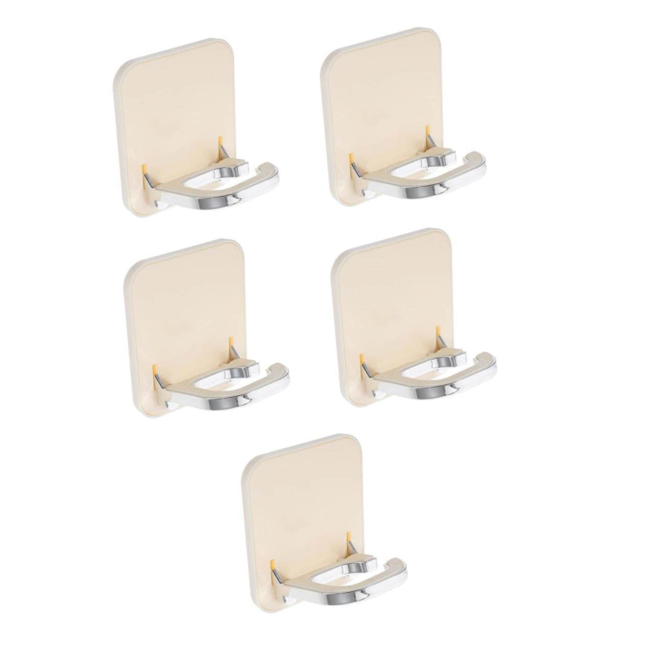 5 Stück Haartrocknerhalter fönhalter für Bad föhnhalter für Bad fön Halter Wandföhngestelle Wandmontierter Fönständer Wand fön ständer fön lagerregal Abs