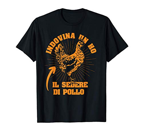 Regalo Divertente Per Contadino Contadina Gallina Pollo Maglietta