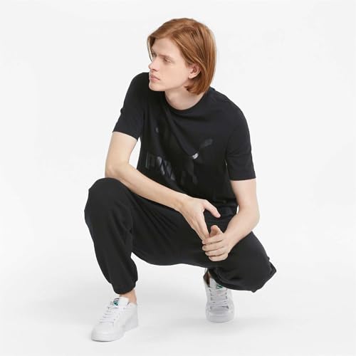 Image of Puma Men Cotton Regular Fit T-Shirt
