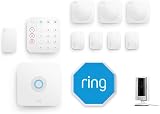 Kit Ring Alarm L + videocamera interna (Indoor Camera 2ª gen) con sirena per esterno | Sistema per la sicurezza della tua casa, monitoraggio assistito opzionale - Allarme senza vincoli di lunga durata - 1