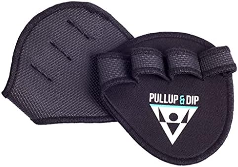 PULLUP & DIP Neoprene Grip Pads Lifting Grips, The Alternative to Gym Workout Gloves, Lifting Pads for Weightlifting, Calisthenics & Powerlifting, No more sweaty Gym Gloves