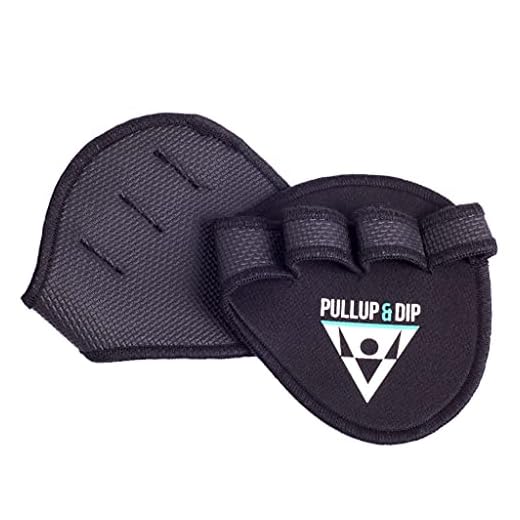PULLUP & DIP Guantes De Agarre Fitness, Musculación, 1 Par De Almohadillas De Agarre De Neopreno, Almohadillas De Entrenamiento como Alternativa A Los Guantes De Entrenamiento para Un Agarre Máximo