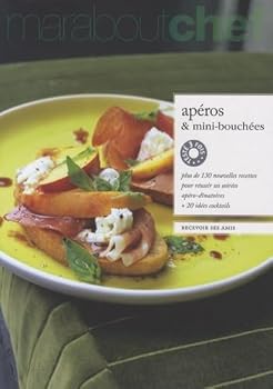 Paperback Apéros et mini-bouchées [French] Book