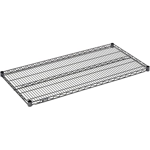 Image of Nexel Nexelon Additional Wire Shelf for Wire Shelving Units, 600-800 lb Capacity, 21 inchW x 30 inchL, Blue