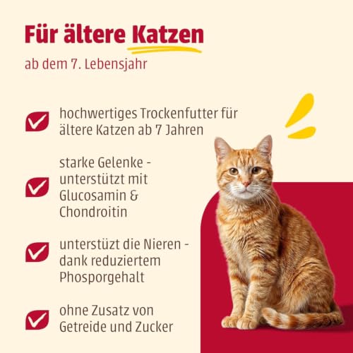 animonda Carny Senior Katzen Trockenfutter mit Huhn + Rind (1 x 1,75kg) – Ansicht 2