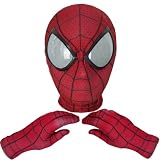 Pzruyui Superhero Mask and Gloves Halloween Masks Adults Kids Cosplay Masks (CCC,Kids)