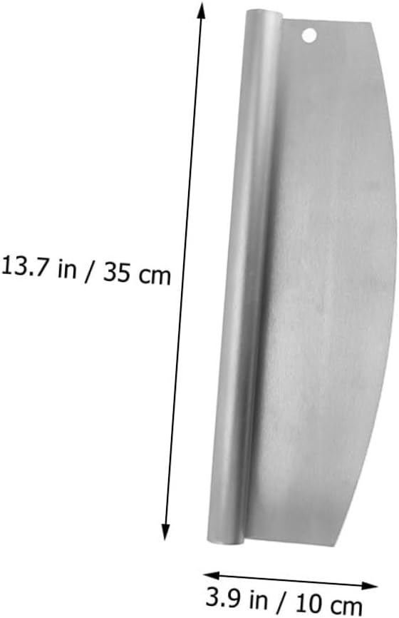 Pizza Cutter and Stainless Steel Pizza Peel 2pcs Set with Pp Cover Multifunctional Kitchen Baking Tool for Home and Outdoor Use