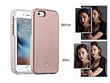 PopSmart Selfie Light iPhone Case 6 6s ,Rose Gold (Rose Gold, iPhone 6s)