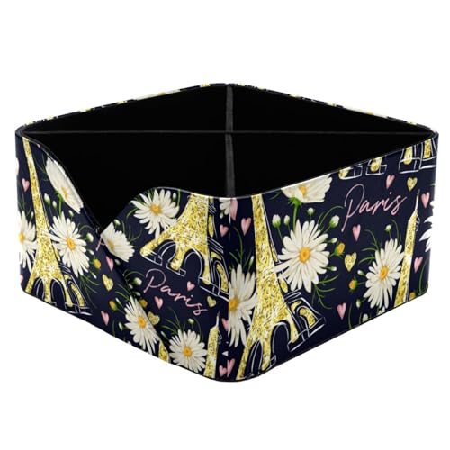 Pot de rangement pour bureau porte-crayons 4 compartiments paillettes - 2