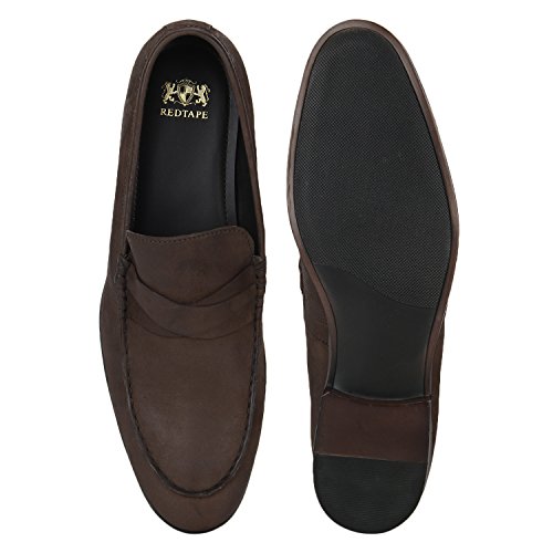 Image of Red Tape Men Tan Loafers