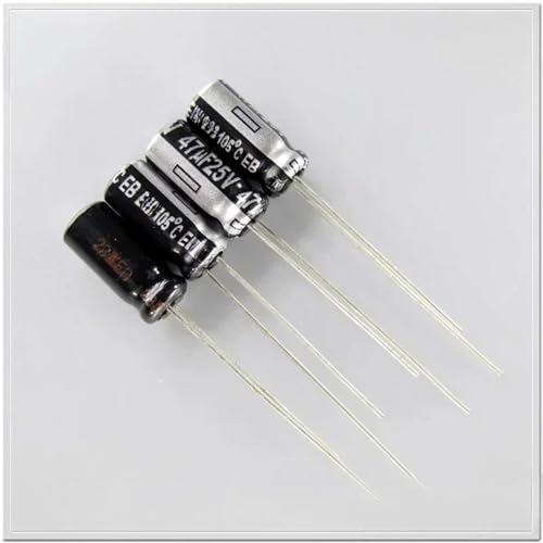 Condensateur électrolytique audio 25 V 47 uF 5 x 11 mm composant électronique radial hifi lot 100