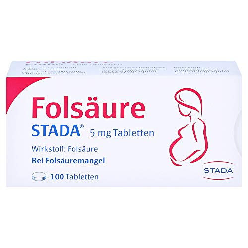 Folsäure STADA 5mg, 100 St. Tabletten