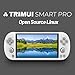 Trimui Smart Pro Retro Game Console 4.96-Inches 720x1280 IPS Screen Built-in 64G TF Card Video Gaming Consoles 5000mAh Lithium Battery Supports Multiple Simulators Casual Game Console(White)