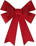 Darice Velvet PVC Bow, 12 by 18