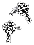 【Bouton de Manchette Homme】➽Bouton manchette composée de huit douelles de runes vikings, est un symbole de protection et de guidage.
