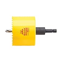 Vista 31 de Starrett HSS BI-Metal, Sierra perforadora de corte profundo con eje, 3/4 pulg - 19 mm diámetro