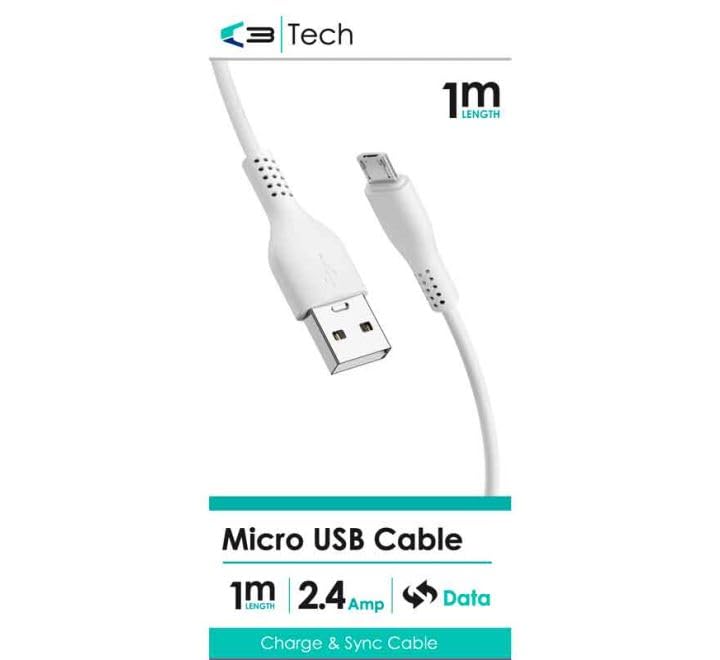 Micro Usb Black Data Cable