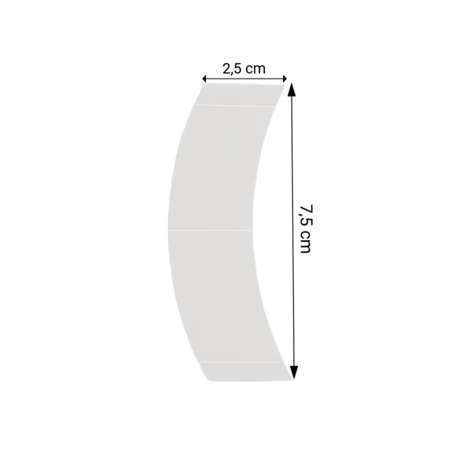 Truetape True Tape Supertape Protez Saç Bandı Oval 1''LF (2,5CM X 7.5CM) 36 Adet