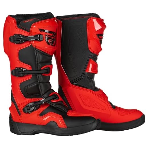 Fly Racing Maverik Boot (Red/Black, 10)