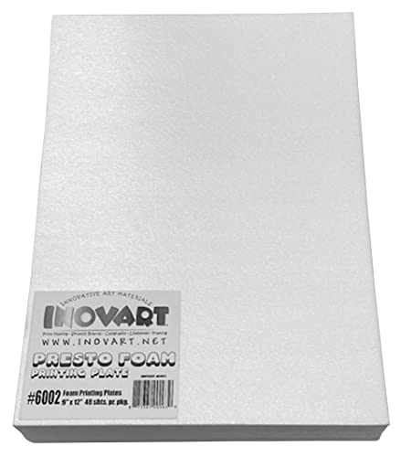 INOVART, Presto, Schaumstoff-Druckplatten, 30,5 cm Cover