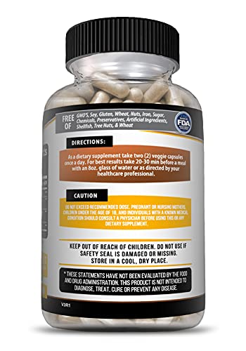 Kaya Naturals - Turmeric With Ginger And Bioperine - Turmeric 95% Curcominoids - Vegan Joint Support With Bioperine For High Absorption - Curcumin Nature Made 1300Mg Servings - 60 Veggie Count #TOP6