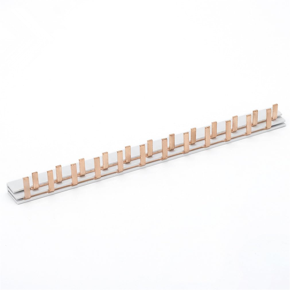 Btkigl Copper Busbar for Distribution Box Circuit Breaker PIN TYPE MCB Connector Busbar Breaker Combing Terminals 1P/2P/3P/4P/DPN (DPN)
