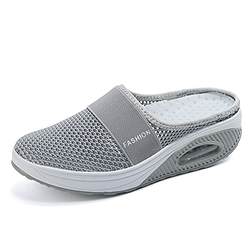 Damen Outdoors Fitnessschuhe Atmungsaktive Mesh Schuhe Sport Slipper Sportschuhe Sneaker Turnschuhe Laufschuhe Pumps thumbnail