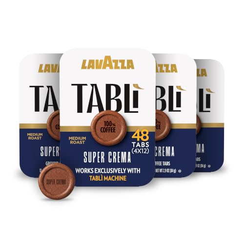 Lavazza Super Crema Espresso Tabs for Tablì Machines, Medium Roast (48 ct) - image 1