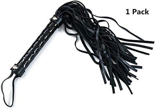 VAGYD Faux Leather Short Riding Whip with Diamond Pattern Handle, Riding Whip Teaching Training Tool Costume Accessories…