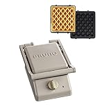 BRUNO ブルーノ グリルサンドメーカー シングル 本体 プレート2種 (ホットサンド ワッフル) グレージュ Greige ホットサンドメーカー おしゃれ 電気 耳まで焼ける 朝食 パン 食パン タイマー付き プレート取りはずし可 BOE083-GRG