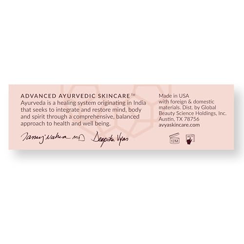AVYA SPF 40 Sheer Tinted Moisturizer with Hyaluronic Acid & Green Chai – Advanced Ayurvedic Skincare Treatment for Balanced and Brighter Skin/Medium Skintones Shade #2 (0.34oz/10ml) - Image 3