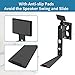 Yibracki Pair of Heavy Duty Speaker Wall Mounts for Sonos 5 Mount & Sonos Play 5 Mount - Tilt & Swivel Adjustable Speaker Mounts for Sonos Play 5 Gen 2 Wall Mounting Brakcet, Black