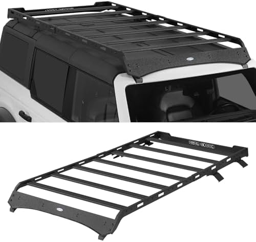 Hooke Road Full Roof Rack for 2021-2026 Ford Bronco & Raptor 4 Do...