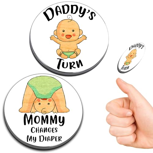 Image of Mothers Day Gifts for New Mom New Mommy Essentials Gifts for Mom Decision Challenge Coin Baby Boy Essentials Pregnancy Gift for First Time Moms