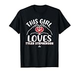 This Girl Loves Tyler Stephenson Cincinnati MLBPA T-Shirt