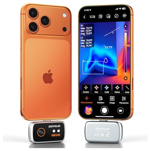 High-Resolution Thermal Camera for Mobile Devices