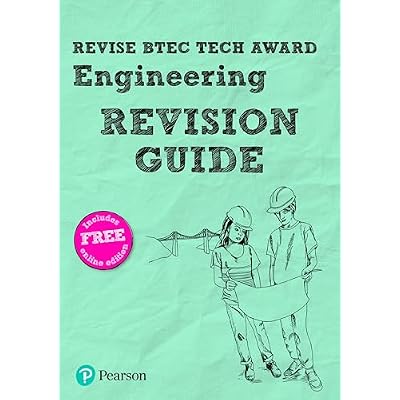Pearson REVISE BTEC Tech Award Engineering Revision Guide inc online edition - pre-2022 edition