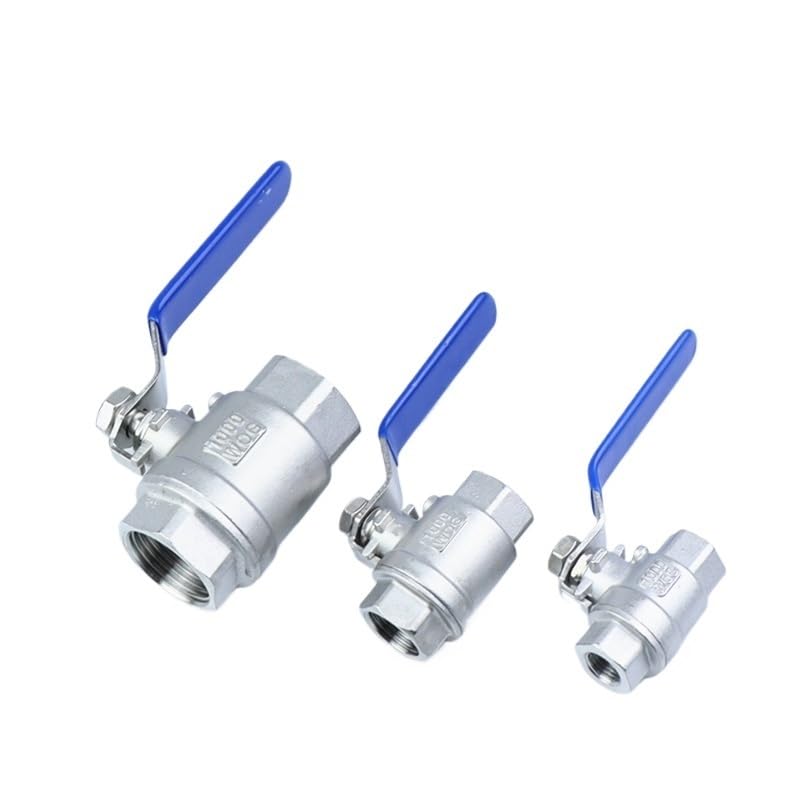 Válvula de acero inoxidable SS304 con rosca BSPT 2 de alta resistencia estructural 4