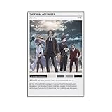 YRTWR I WBRRB Póster de El Imperio de los Cadáveres para pared, diseño de portada para dormitorio, películas de 60 x 90 cm, estilo sin marco