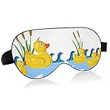 Augenmasken aus Gummi mit Gummienten, Blöcke, für leichte Schlafmaske...