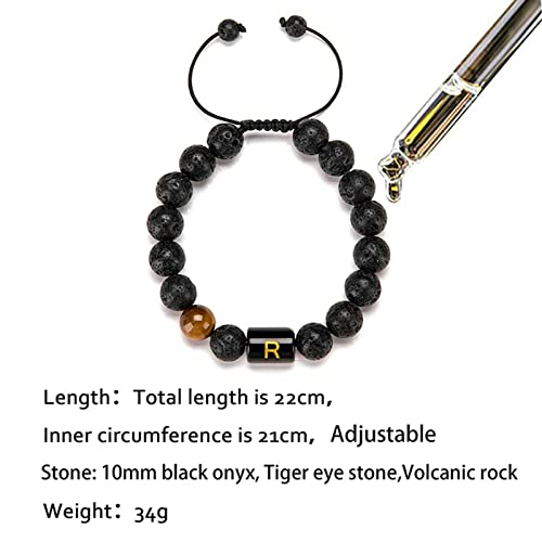 Bracelet en pierre pour femmes extensible sans fermoir difficile