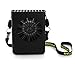 Produktbild USB Ventilator Leise, Mini Portable Lüfter Persönliche Halskette Wiederaufladbare Lüfter für Ballspiel, Camping, Reisen, Wandern (18650 Batterie enthalten), Schwarz