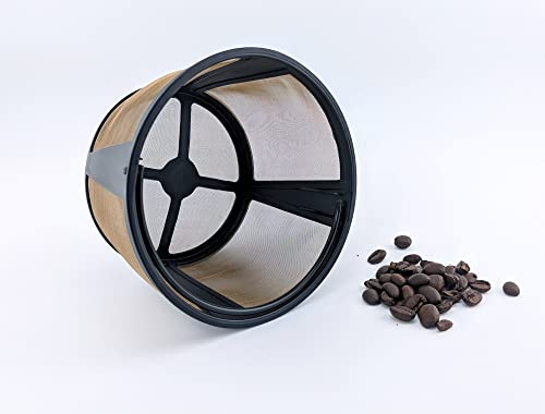 Nrp Tall 14-Cup Screen Basket Permanent Coffee Filter Replacement For Krups Coffeemaker Ec321/322/324, Also Fit Other Drip Coffeemaker With Large Brew Section #TOP3