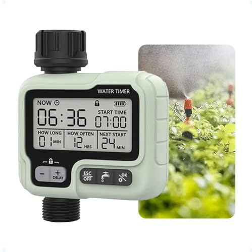 Temporizador Timer Analogico Irrigador Agua Jardim Piscina, Temporizador de torneira, de mangueira programável automático operado por pilhas