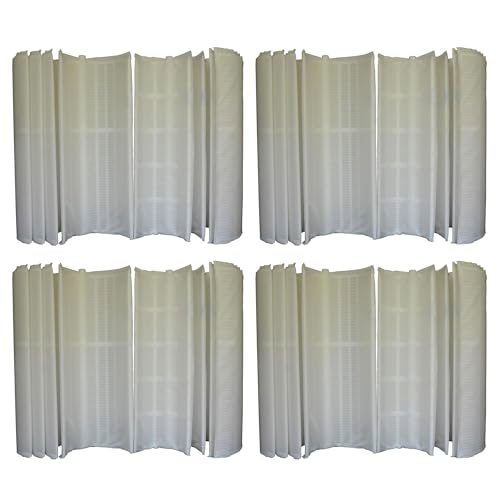 Hurricane Filters 4 Pack HF-DE60-SET - 60 Square Feet DE Grid Filter Replacement for PFS3060, FG-2005, FC-9550, Hayward DEX6000 DA/DS - Best Value USA DE Grid Pool Filters