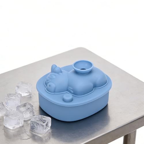 Molde de hielo ZJchao en forma de vaca Highland miniatura 4