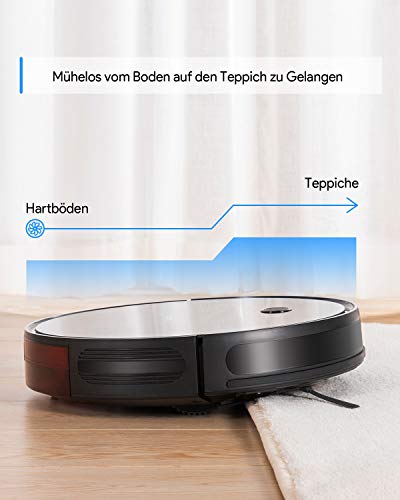 Bagotte Saugroboter 3-in-1 Staubsauger Roboter, 6.9cm Superschlank, 6 Reinigungsmodi, 100Min Laufzeit, Selbstaufladung… - Image 6